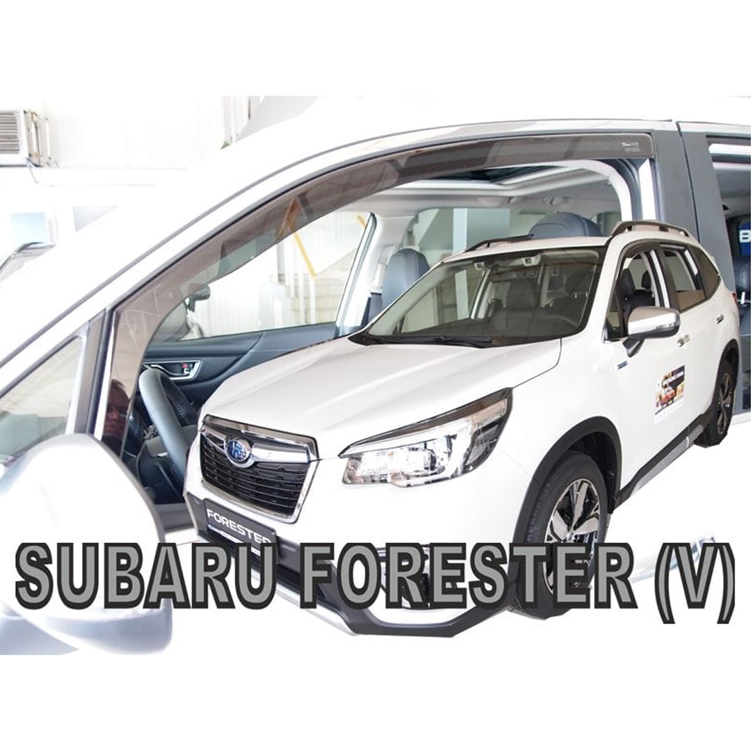Βλησαρούλης Car Center - ΑΝΕΜΟΘΡΑΥΣΤΕΣ ΓΙΑ SUBARU FORESTER 5D 2019+ ΖΕΥΓΑΡΙ ΑΠΟ ΕΥΚΑΜΠΤΟ ΦΙΜΕ ΠΛΑΣΤΙΚΟ HEKO - 2 ΤΕΜ.