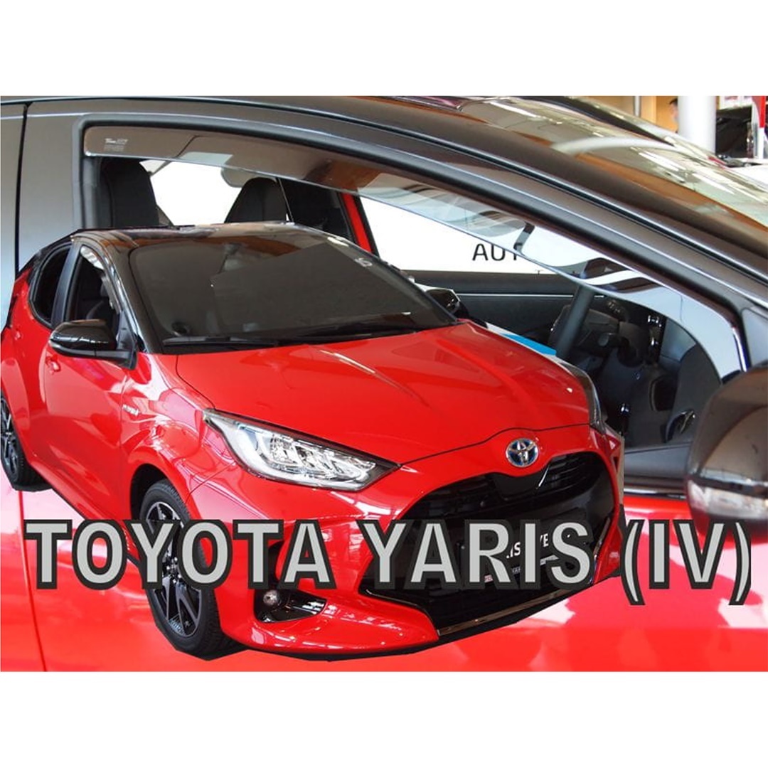 Βλησαρούλης Car Center - ΑΝΕΜΟΘΡΑΥΣΤΕΣ ΓΙΑ TOYOTA YARIS 5D 2019+ / MAZDA 2 2022+  ΖΕΥΓΑΡΙ ΑΠΟ ΕΥΚΑΜΠΤΟ ΦΙΜΕ ΠΛΑΣΤΙΚΟ HEKO - 2 ΤΕΜ.