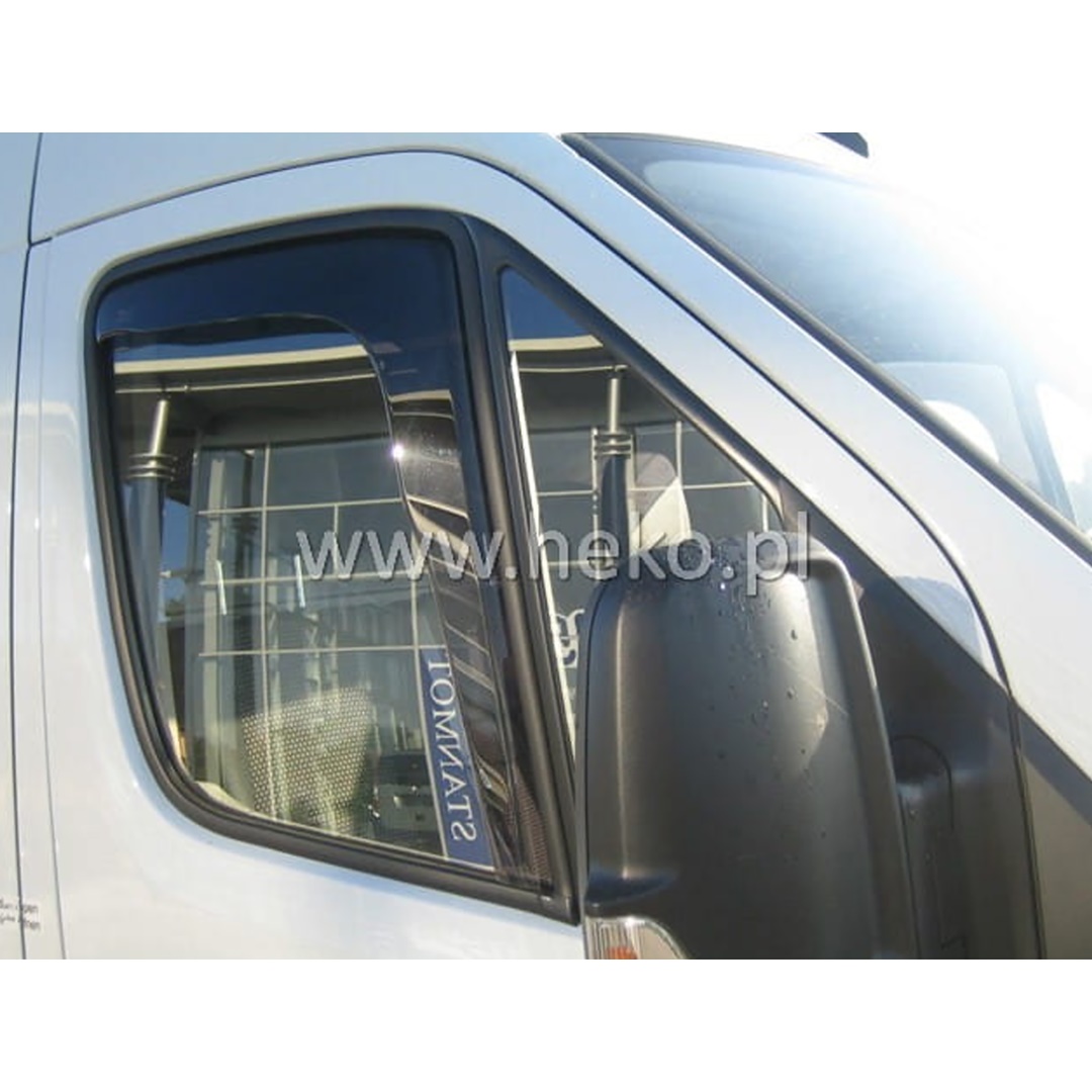 Βλησαρούλης Car Center - ΑΝΕΜΟΘΡΑΥΣΤΕΣ ΓΙΑ VW CRAFTER 2006-2017 / MERCEDES SPRINTER W906 2006-2018 ΖΕΥΓΑΡΙ VAN ΓΙΑ ΟΛΟ ΤΟ ΤΖΑΜΙ ΑΠΟ ΕΥΚΑΜΠΤΟ ΦΙΜΕ ΠΛΑΣΤΙΚΟ HEKO - 2 ΤΕΜ.