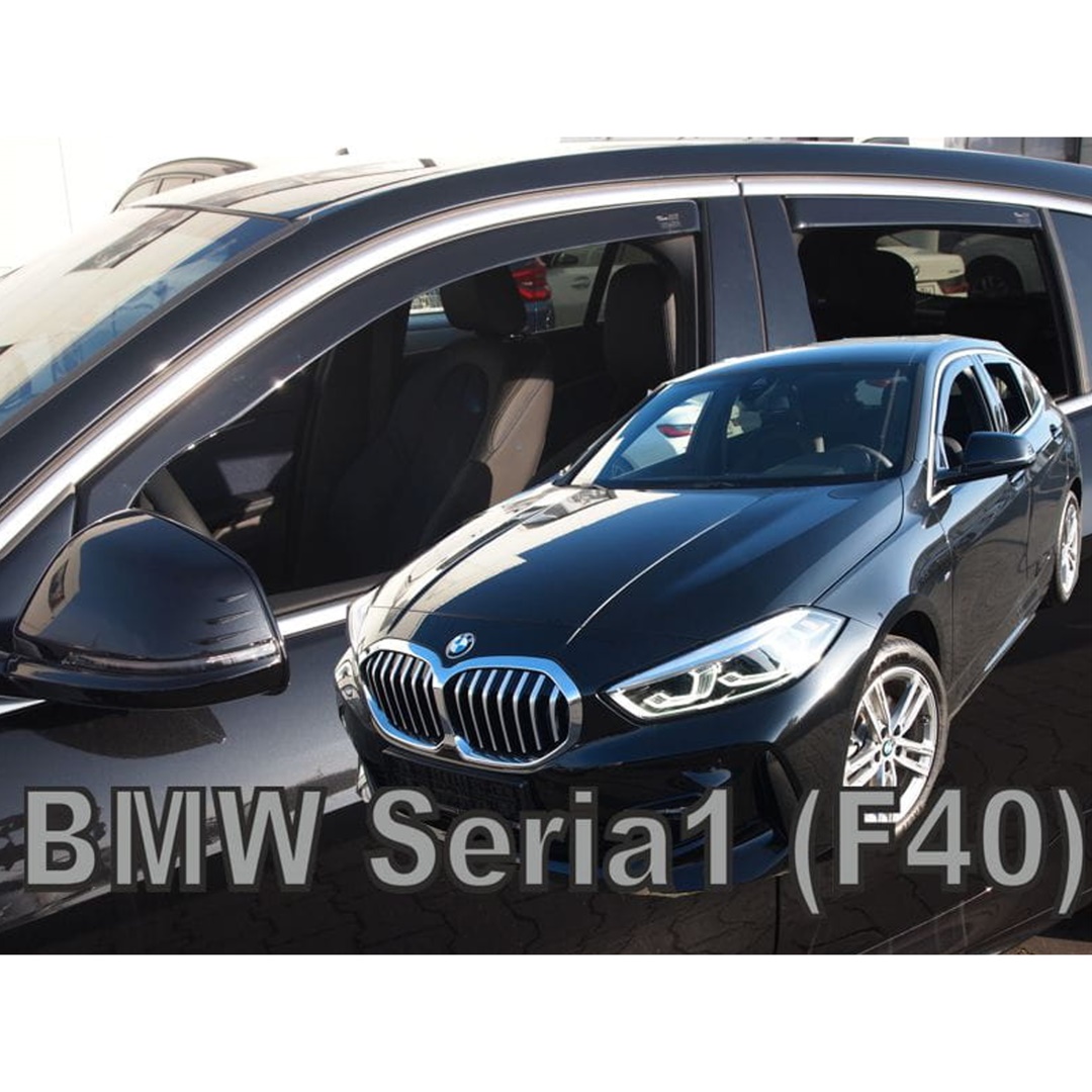 Βλησαρούλης Car Center - ΑΝΕΜΟΘΡΑΥΣΤΕΣ ΓΙΑ BMW F40 ΣΕΙΡΑ 1 5D 2019+ ΣΕΤ ΑΥΤΟΚΙΝΗΤΟΥ ΑΠΟ ΕΥΚΑΜΠΤΟ ΦΙΜΕ ΠΛΑΣΤΙΚΟ HEKO - 4 ΤΕΜ.