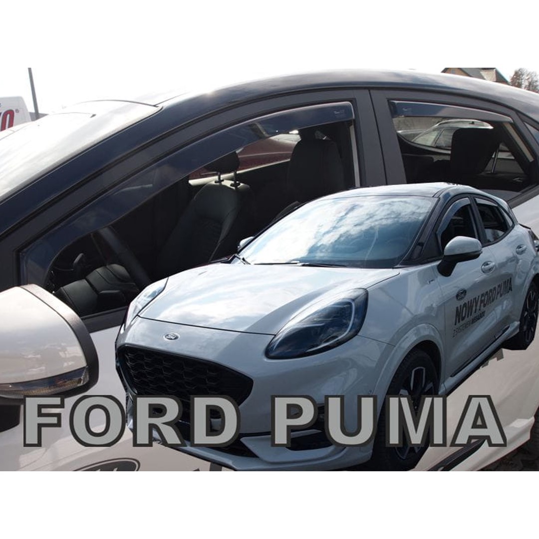 Βλησαρούλης Car Center - ΑΝΕΜΟΘΡΑΥΣΤΕΣ ΓΙΑ FORD PUMA 5D 2019+ ΣΕΤ ΑΥΤΟΚΙΝΗΤΟΥ ΑΠΟ ΕΥΚΑΜΠΤΟ ΦΙΜΕ ΠΛΑΣΤΙΚΟ HEKO - 4 ΤΕΜ.