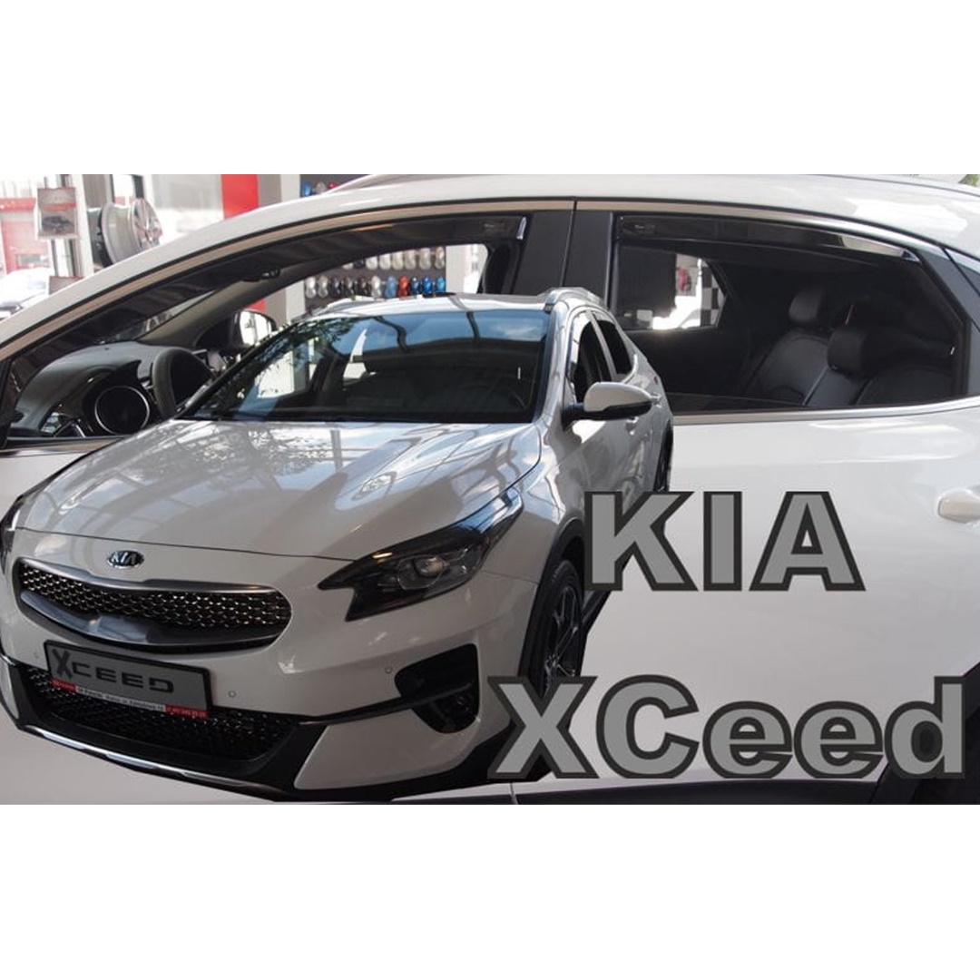 Βλησαρούλης Car Center - ΑΝΕΜΟΘΡΑΥΣΤΕΣ ΓΙΑ KIA XCEED 5D 2019+ ΣΕΤ ΑΥΤΟΚΙΝΗΤΟΥ ΑΠΟ ΕΥΚΑΜΠΤΟ ΦΙΜΕ ΠΛΑΣΤΙΚΟ HEKO - 4 ΤΕΜ.