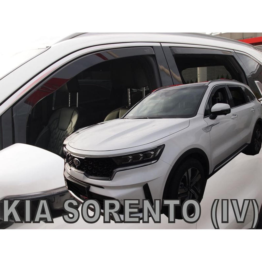 Βλησαρούλης Car Center - ΑΝΕΜΟΘΡΑΥΣΤΕΣ ΓΙΑ KIA SORENTO 5D 2020+ - ΣΕΤ ΑΥΤΟΚΙΝΗΤΟΥ ΑΠΟ ΕΥΚΑΜΠΤΟ ΦΙΜΕ ΠΛΑΣΤΙΚΟ HEKO - 4 ΤΕΜ.