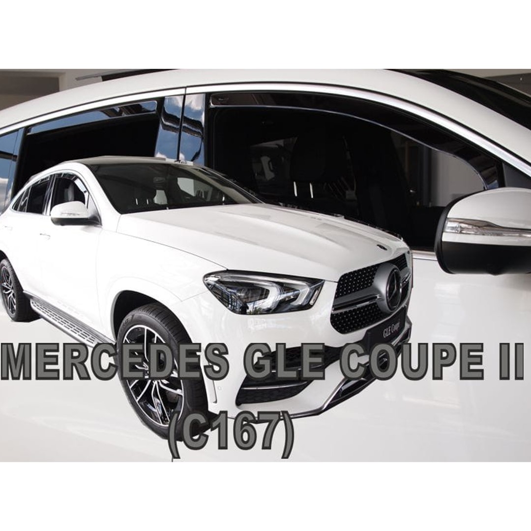 Βλησαρούλης Car Center - ΑΝΕΜΟΘΡΑΥΣΤΕΣ ΓΙΑ MERCEDES GLE COUPE C167 5D 2019+ ΣΕΤ ΑΥΤΟΚΙΝΗΤΟΥ ΑΠΟ ΕΥΚΑΜΠΤΟ ΦΙΜΕ ΠΛΑΣΤΙΚΟ HEKO - 4 ΤΕΜ.