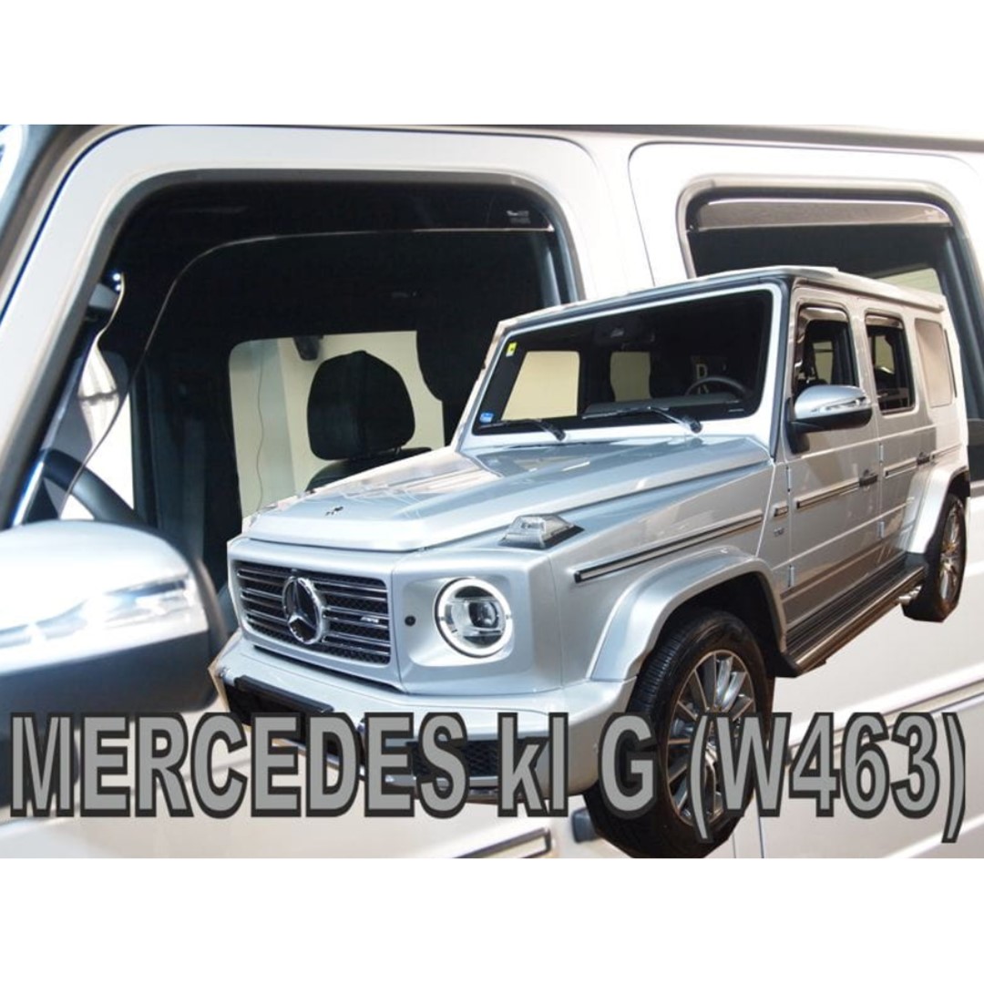 Βλησαρούλης Car Center - ΑΝΕΜΟΘΡΑΥΣΤΕΣ ΓΙΑ MERCEDES KLAS G W463 5D 2018+ ΣΕΤ ΑΥΤΟΚΙΝΗΤΟΥ ΑΠΟ ΕΥΚΑΜΠΤΟ ΦΙΜΕ ΠΛΑΣΤΙΚΟ HEKO - 4 ΤΕΜ.