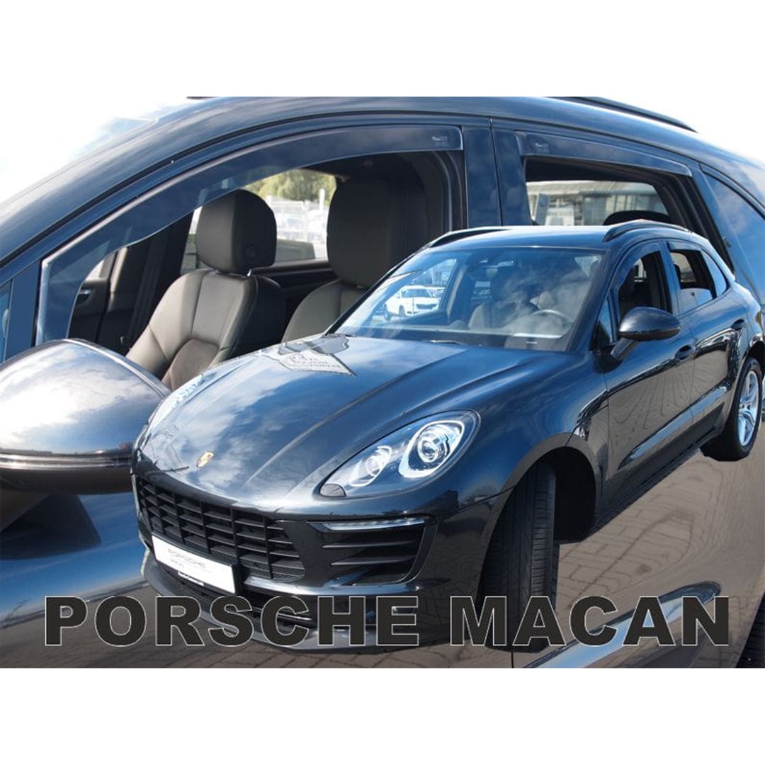 Βλησαρούλης Car Center - ΑΝΕΜΟΘΡΑΥΣΤΕΣ ΓΙΑ PORSCHE MACAN 5D 2013+ ΣΕΤ ΑΥΤΟΚΙΝΗΤΟΥ ΑΠΟ ΕΥΚΑΜΠΤΟ ΦΙΜΕ ΠΛΑΣΤΙΚΟ HEKO - 4 ΤΕΜ.