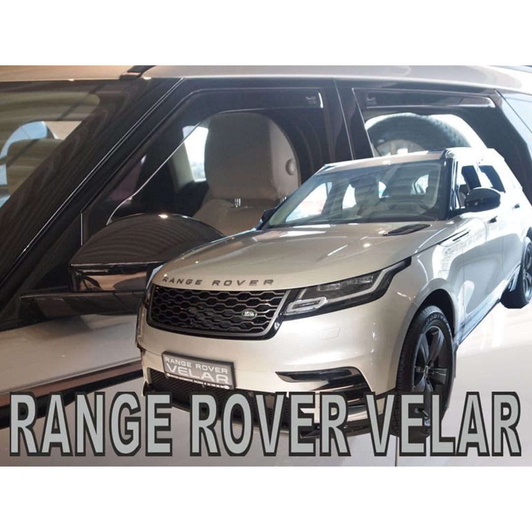 Βλησαρούλης Car Center - ΑΝΕΜΟΘΡΑΥΣΤΕΣ ΓΙΑ LAND ROVER RANGE ROVER VELAR 5D 2017+ ΣΕΤ ΑΥΤΟΚΙΝΗΤΟΥ ΑΠΟ ΕΥΚΑΜΠΤΟ ΦΙΜΕ ΠΛΑΣΤΙΚΟ HEKO - 4 ΤΕΜ.