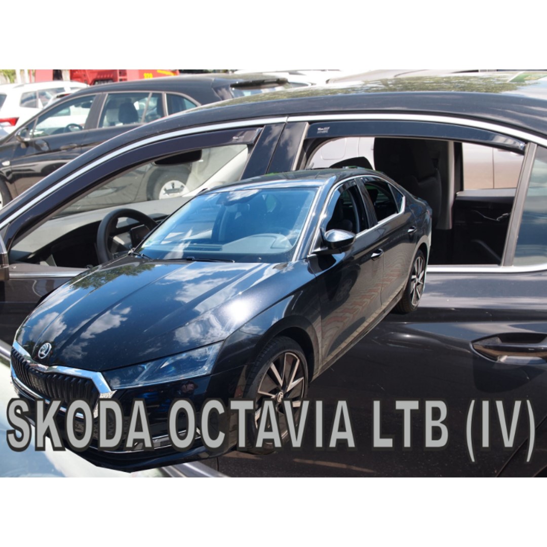 Βλησαρούλης Car Center - ΑΝΕΜΟΘΡΑΥΣΤΕΣ ΓΙΑ SKODA OCTAVIA A8 5D LIFTBACK 2020+ ΣΕΤ ΑΥΤΟΚΙΝΗΤΟΥ ΑΠΟ ΕΥΚΑΜΠΤΟ ΦΙΜΕ ΠΛΑΣΤΙΚΟ HEKO - 4 ΤΕΜ.