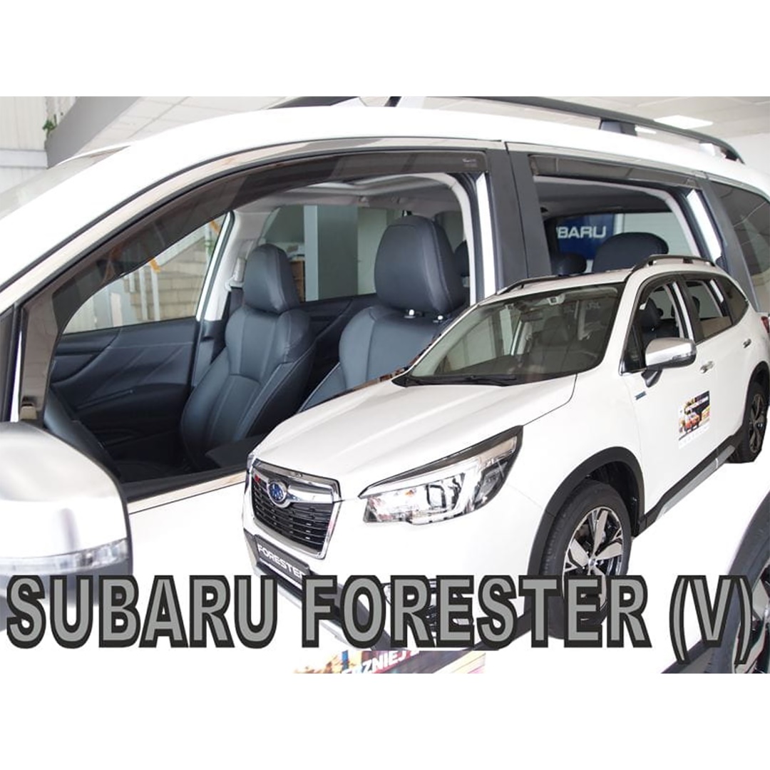 Βλησαρούλης Car Center - ΑΝΕΜΟΘΡΑΥΣΤΕΣ ΓΙΑ SUBARU FORESTER 5D 2019+ ΣΕΤ ΑΠΟ ΕΥΚΑΜΠΤΟ ΦΙΜΕ ΠΛΑΣΤΙΚΟ HEKO - 4 ΤΕΜ.