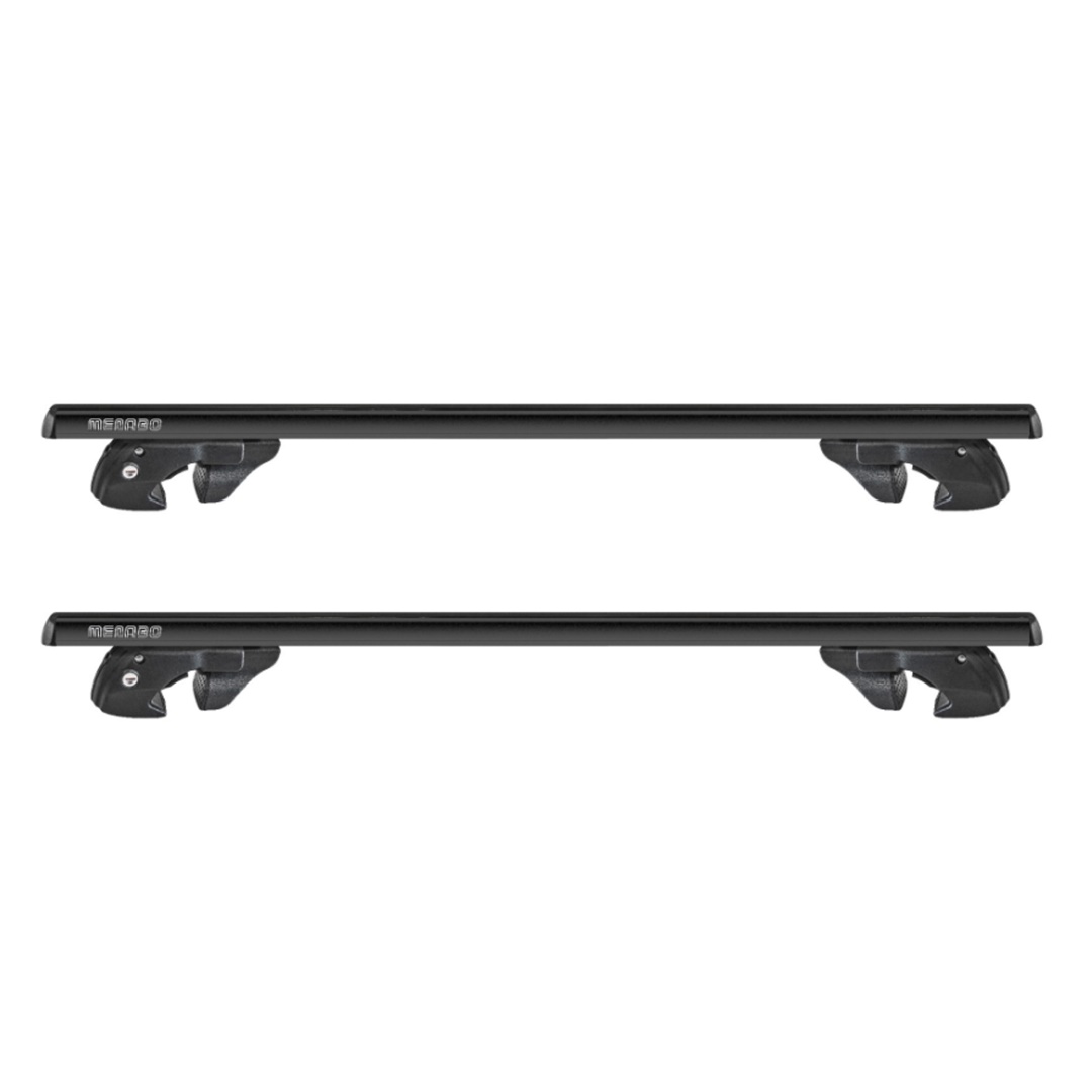 Βλησαρούλης Car Center - ΜΠΑΡΕΣ ΟΡΟΦΗΣ ΑΛΟΥΜΙΝΙΟΥ SHERMAN XL BLACK 135 cm ΣΕ ΜΑΥΡΟ ΧΡΩΜΑ ΓΙΑ ΟΡΟΦΗ ΜΕ RAISED RAILS MENABO - 2 ΤΕΜ.