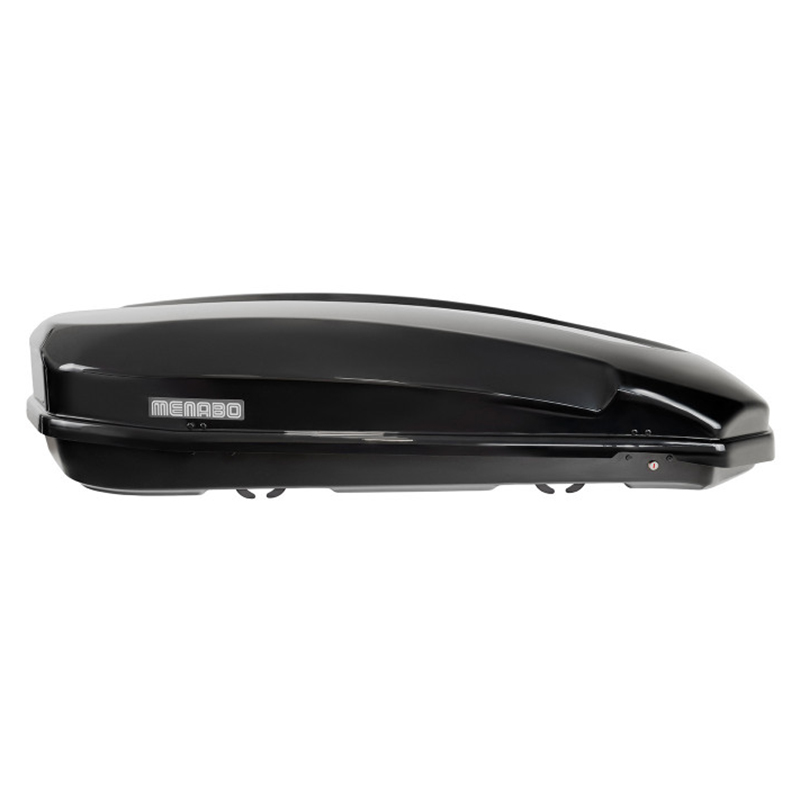Βλησαρούλης Car Center - Menabo - Μπαγκαζιέρα Οροφής Satellite 600 Duo Black Crab με Δαγκάνες σε Μαύρο Γυαλιστερό Χρώμα από ABS Πλαστικό με Διαστάσεις 197,6x94,1x46,7 cm - 1 Τεμ. (16920/MB)