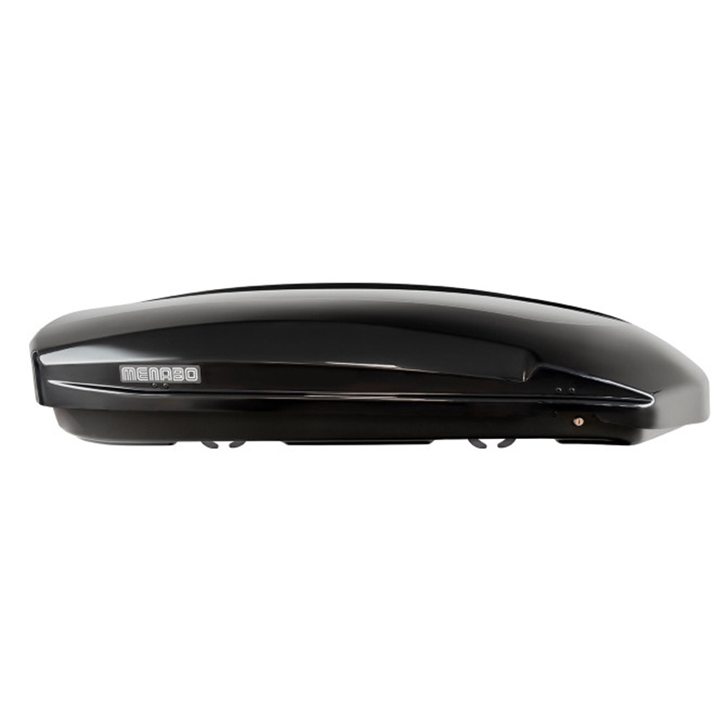 Βλησαρούλης Car Center - Menabo - Μπαγκαζιέρα Οροφής Satellite 550 Duo Black Crab με Δαγκάνες σε Μαύρο Γυαλιστερό Χρώμα από ABS Πλαστικό με Διαστάσεις 198x94x36 cm - 1 Τεμ. (16930/MB)