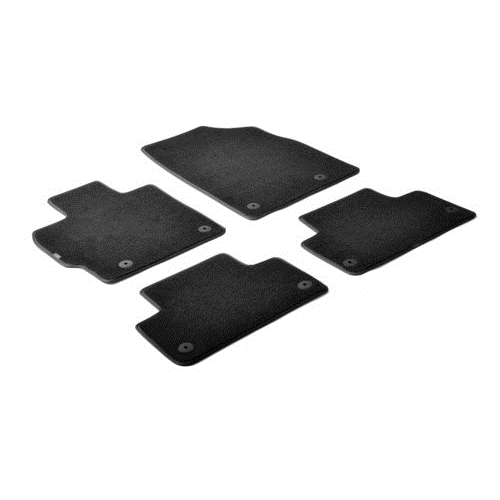 Βλησαρούλης Car Center - ΠΑΤΑΚΙΑ EXECUTIVE ΜΟΚΕΤΑ ΓΙΑ MAZDA CX-7 06/2007-12/2013 ΣΕ ΜΑΥΡΟ ΧΡΩΜΑ ΜΕ ΚΟΥΜΠΩΜΑΤΑ LAMPA - 4 ΤΕΜ.
