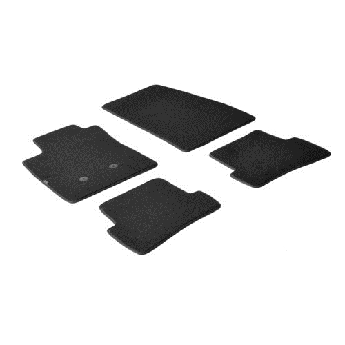 Βλησαρούλης Car Center - ΠΑΤΑΚΙΑ EXECUTIVE ΜΟΚΕΤΑ ΓΙΑ RENAULT CLIO III 3D / 5D 10/2005-01/2013 / RENAULT CLIO III SPORTOUR 02/2008-08/2013 ΣΕ ΜΑΥΡΟ ΧΡΩΜΑ ME ΚΟΥΜΠΩΜΑΤΑ LAMPA - 4 ΤΕΜ.