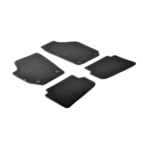 Βλησαρούλης Car Center - ΠΑΤΑΚΙΑ EXECUTIVE ΜΟΚΕΤΑ ΓΙΑ SKODA FABIA 2000-2007 / SKODA FABIA 2007-2015 / SKODA FABIA SW 2000-2015 ΣΕ ΜΑΥΡΟ ΧΡΩΜΑ ME ΚΟΥΜΠΩΜΑΤΑ LAMPA - 4 ΤΕΜ.