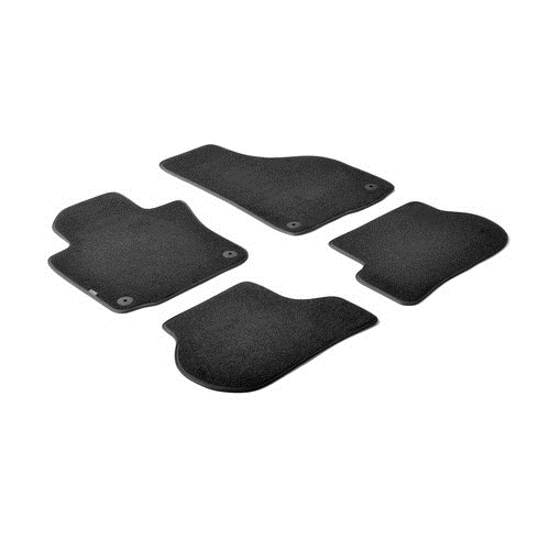 Βλησαρούλης Car Center - ΠΑΤΑΚΙΑ EXECUTIVE ΜΟΚΕΤΑ ΓΙΑ SKODA OCTAVIA SW 5D 2004-2013 / 2013+ / VOLKSWAGEN GOLF V / VI 2003-2014 / JETTA 2005-2011 / SCIROCCO 2008-2017 ΣΕ ΜΑΥΡΟ ΧΡΩΜΑ ME ΚΟΥΜΠΩΜΑΤΑ LAMPA - 4 ΤΕΜ.