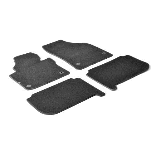 Βλησαρούλης Car Center - ΠΑΤΑΚΙΑ EXECUTIVE ΜΟΚΕΤΑ ΓΙΑ VOLKSWAGEN TOURAN 05/2003-08/2015 ΣΕ ΜΑΥΡΟ ΧΡΩΜΑ ME ΚΟΥΜΠΩΜΑΤΑ LAMPA - 4 ΤΕΜ.