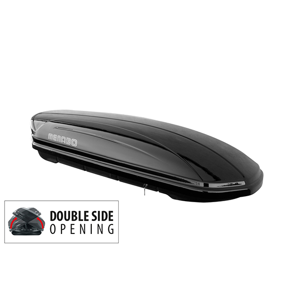 Βλησαρούλης Car Center - ΜΠΑΓΚΑΖΙΕΡΑ ΟΡΟΦΗΣ MANIA 580 DUO BLACK (ΜΑΥΡΗ/ΓΥΑΛΙΣΤΕΡΗ) MENABO