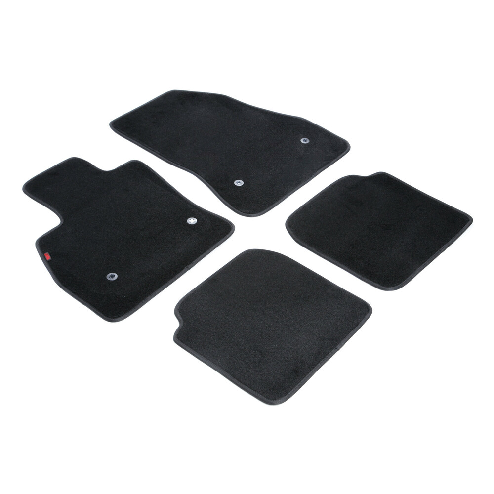 Βλησαρούλης Car Center - ΠΑΤΑΚΙΑ EXECUTIVE ΜΟΚΕΤΑ ΓΙΑ FIAT 500L 09/2012-05/2017 ΣΕ ΜΑΥΡΟ ΧΡΩΜΑ ME ΚΟΥΜΠΩΜΑΤΑ LAMPA - 4 ΤΕΜ.