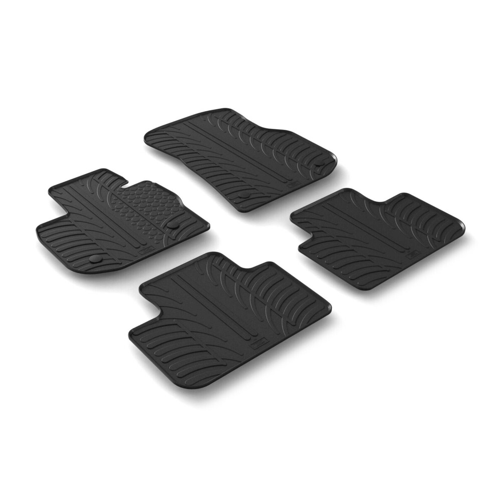 Βλησαρούλης Car Center - Lampa - Πατάκια λαστιχένια για BMW X4 G02 04/2018> (αυτόματο) με κουμπώματα για σταθερή εφαρμογή και προστασία του εσωτερικού από βρωμιά, νερό και φθορές – 4 τεμ. (L2446.9)