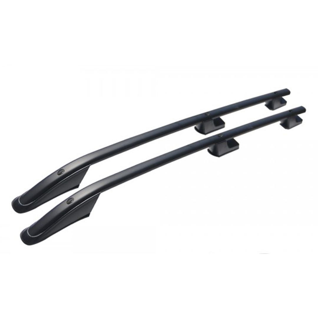 Βλησαρούλης Car Center - ΜΠΑΡΕΣ ΟΡΟΦΗΣ ΓΙΑ CITROEN NEMO 2008+ /PEUGEOT BIPPER 2008+ /FIAT FIORINO 2008+ ΠΑΡΑΛΛΗΛΕΣ ΑΛΟΥΜΙΝΙΟΥ 2 ΤΕΜ. ΜΑΥΡΕΣ