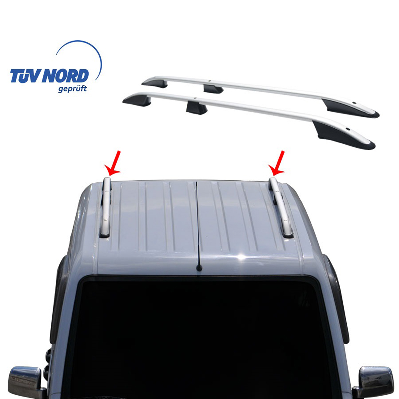 Βλησαρούλης Car Center - ΜΠΑΡΕΣ ΟΡΟΦΗΣ ΓΙΑ FORD TRANSIT CONNECT 02-14 ΠΑΡΑΛΛΗΛΕΣ ΑΛΟΥΜΙΝΙΟΥ L1 ΑΣΗΜΙ