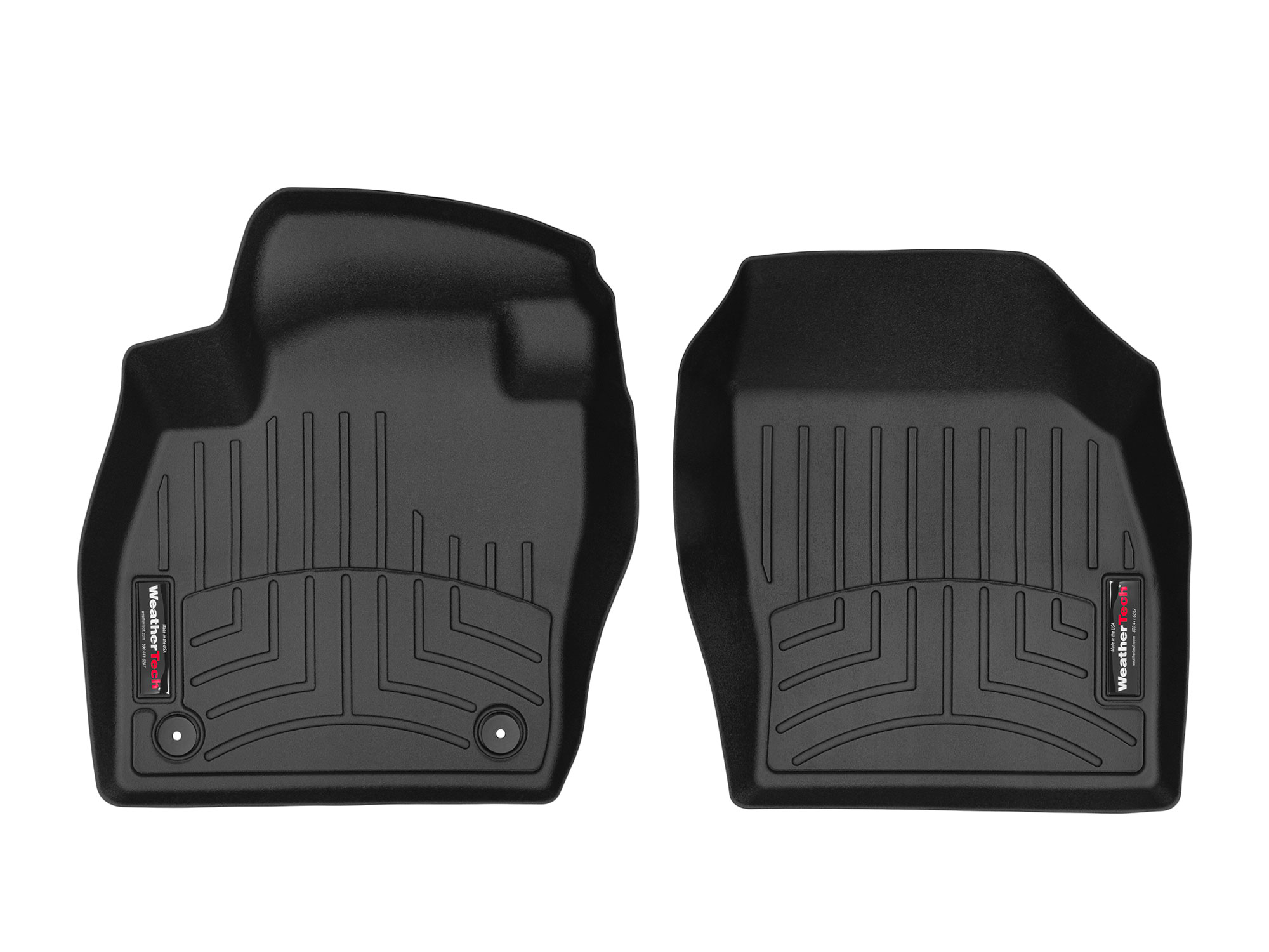Βλησαρούλης Car Center - ΠΑΤΑΚΙΑ  ΓΙΑ SEAT ARONA 2017 + /SEAT IBIZA 5D 2017+  ΜΠΡΟΣΤΙΝΑ ΜΑΥΡΑ 2ΤΕΜ WEATHERTECH