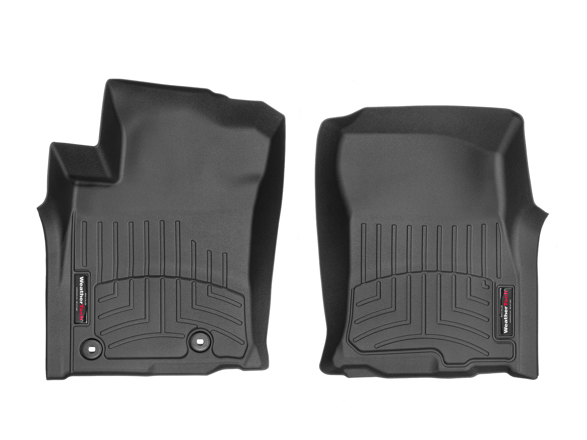 Βλησαρούλης Car Center - ΠΑΤΑΚΙΑ  ΓΙΑ TOYOTA LAND CRUISER 2017-2021  ΜΠΡΟΣΤΙΝΑ ΜΑΥΡΑ 2ΤΕΜ WEATHERTECH