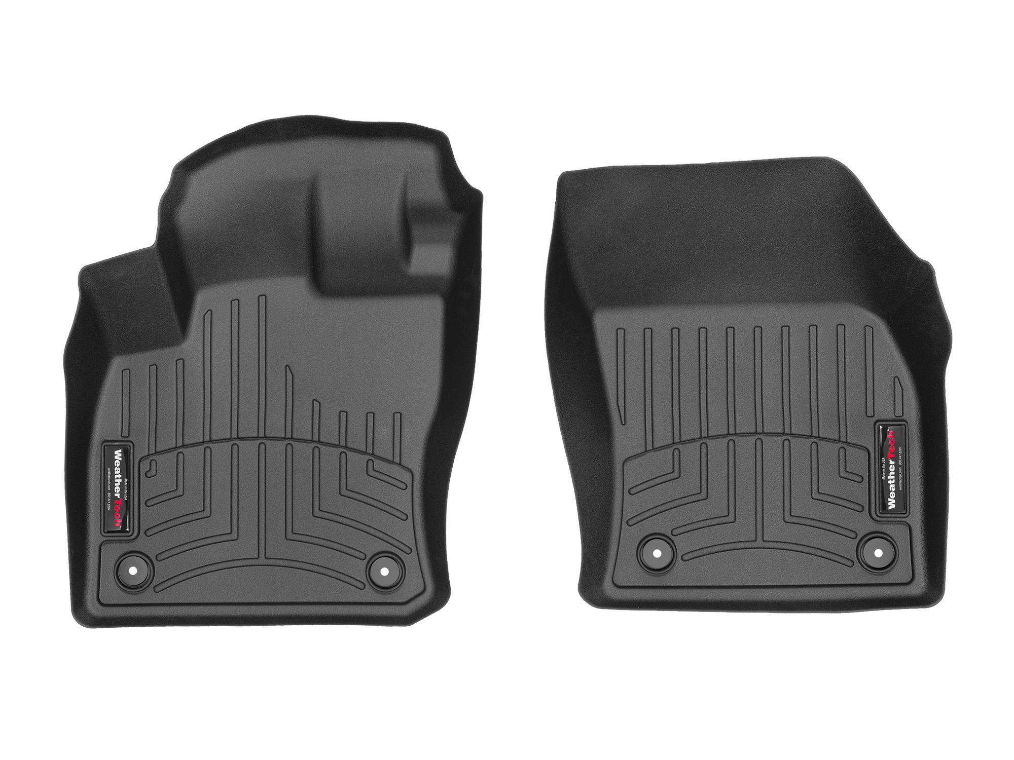 Βλησαρούλης Car Center - ΠΑΤΑΚΙΑ  ΓΙΑ SKODA KODIAQ-KAROQ / VW T-ROC -TIGUAN-TOURAN / SEAT TARRACO  ΜΠΡΟΣΤΙΝΑ ΜΑΥΡΑ 2ΤΕΜ WEATHERTECH