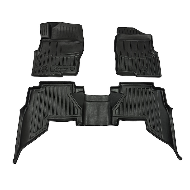 Βλησαρούλης Car Center - Race Axion - Πατάκια Για Nissan Pathfinder III (R51) 2010-2015 5πορτο Λάστιχο Σκαφάκια Προστατευτικά Με Κουμπώματα υλικό Λάστιχο για Επιβατικά Αυτοκίνητα - 3 τεμ. (5014363/ST)