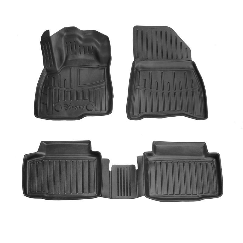 Βλησαρούλης Car Center - Race Axion - Πατάκια Για Dacia Bigster 2025> & Duster III (P1310) 2024> 5πορτο 4x4 Λάστιχο Σκαφάκια Προστατευτικά Με Κουμπώματα υλικό Λάστιχο για Επιβατικά Αυτοκίνητα - 4 τεμ. (5018454/ST)