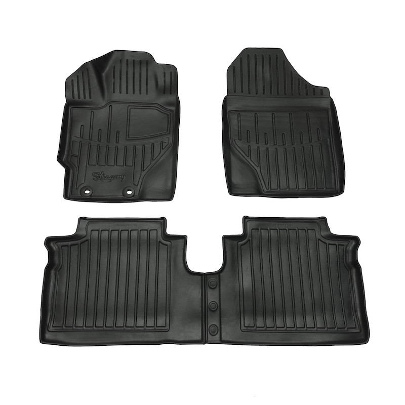 Βλησαρούλης Car Center - Race Axion - Πατάκια Για Toyota Yaris III (XP13) 2011-2020 3πορτο / 5πορτο Λάστιχο Σκαφάκια Με Κουμπώματα για Επιβατικά Αυτοκίνητα - 4 τεμ. (5022574/ST)
