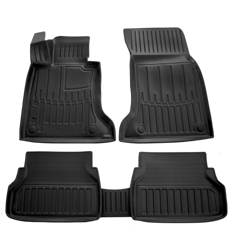 Βλησαρούλης Car Center - Race Axion - Πατάκια Για BMW Serie 5 (E60) 2003-2010 4πορτο Λάστιχο Σκαφάκια Προστατευτικά Με Κουμπώματα για Επιβατικά Αυτοκίνητα - 5 τεμ. (5027115/ST)