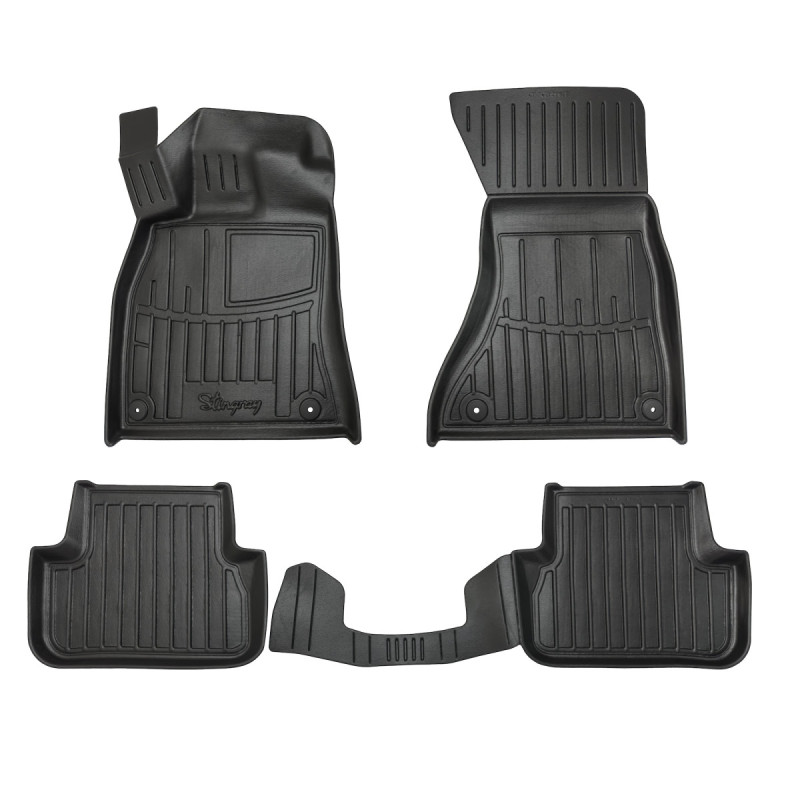 Βλησαρούλης Car Center - Race Axion - Πατάκια Για Audi A4 (B8) 2007-2015 4πορτο/5πορτο Λάστιχο Σκαφάκια Προστατευτικά Με Κουμπώματα για Επιβατικά Αυτοκίνητα - 5 τεμ. (5030045/ST)