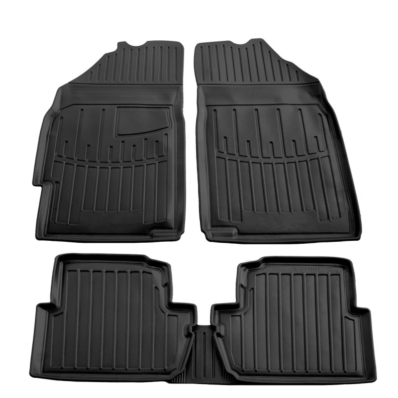 Βλησαρούλης Car Center - Race Axion - Πατάκια Για Chevrolet Spark (M300) & Daewoo Matiz (M300) 2009-2015 5πορτο Λάστιχο Σκαφάκια Προστατευτικά Χωρίς Κουμπώματα για Επιβατικά Αυτοκίνητα - 5 τεμ. (5045015/ST)