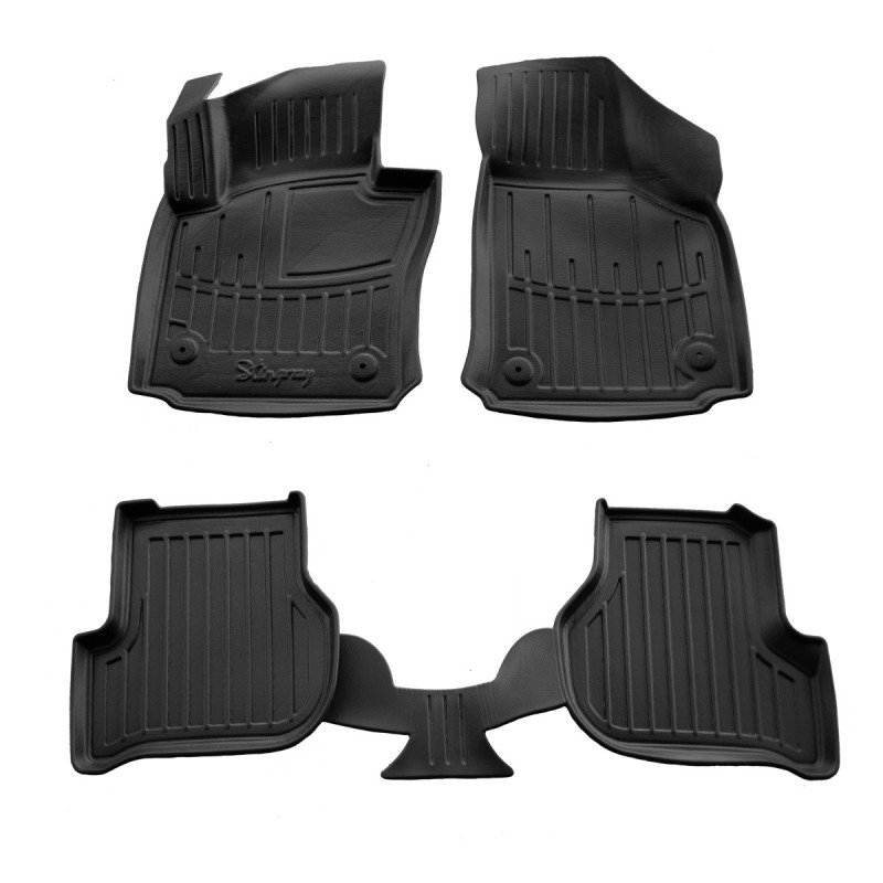 Βλησαρούλης Car Center - Race Axion - Πατάκια Για Seat Leon II (1P) 2005-2012 5πορτο Λάστιχο Σκαφάκια Προστατευτικά Με Κουμπώματα για Επιβατικά Αυτοκίνητα - 4 τεμ. (5048024/ST)