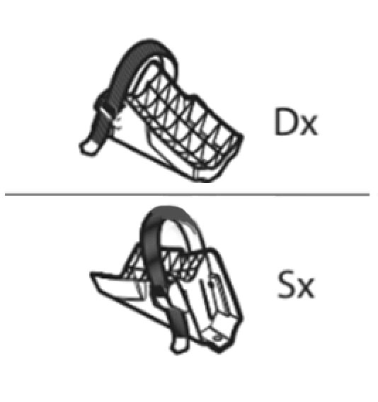 Βλησαρούλης Car Center - ΑΝΤΑΛΛΑΚΤΙΚΕΣ ΔΕΣΤΡΕΣ SX+DX (ΚΥΛΙΟΜΕΝΗ ΒΑΣΗ ΜΕ ΙΜΑΝΤΑ) ΓΙΑ ΒΑΣΗ ΠΟΔΗΛΑΤΩΝ STAND UP MENABO - 2 ΤΕΜ.