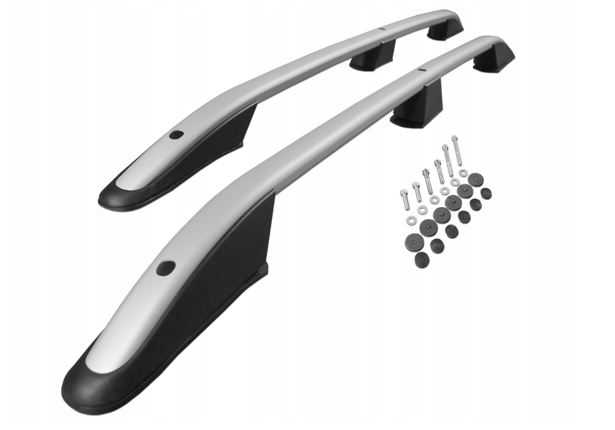 Βλησαρούλης Car Center - ΜΠΑΡΕΣ ΟΡΟΦΗΣ ΓΙΑ FORD TRANSIT CONNECT / TOURNEO CONNECT / VW CADDY 2021+ ΠΑΡΑΛΛΗΛΕΣ L1 ΑΛΟΥΜΙΝΙΟΥ ΑΣΗΜΙ 142cm ΟMTEC - 2 TEM.
