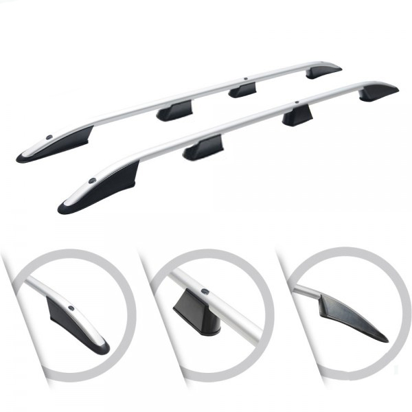 Βλησαρούλης Car Center - ΜΠΑΡΕΣ ΟΡΟΦΗΣ ΓΙΑ FORD TRANSIT CONNECT / TOURNEO CONNECT / VW CADDY 2021+ ΠΑΡΑΛΛΗΛΕΣ L1 ΑΛΟΥΜΙΝΙΟΥ ΑΣΗΜΙ ΟMTEC - 2 TEMΑΧΙΑ