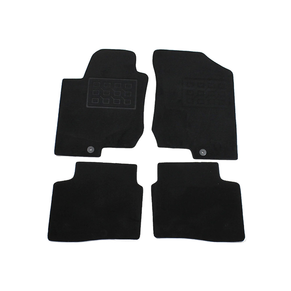 Βλησαρούλης Car Center - Cik -  ΠΑΤΑΚΙΑ ΜΟΚΕΤΑ ΓΙΑ HYUNDAI I30 09/2007-03/2012 / KIA CEED 09/2007-03/2012 ΣΕ ΜΑΥΡΟ ΧΡΩΜΑ ΜΕ ΚΟΥΜΠΩΜΑΤΑ - 4 ΤΕΜ. (VM.HY.840092/CK)