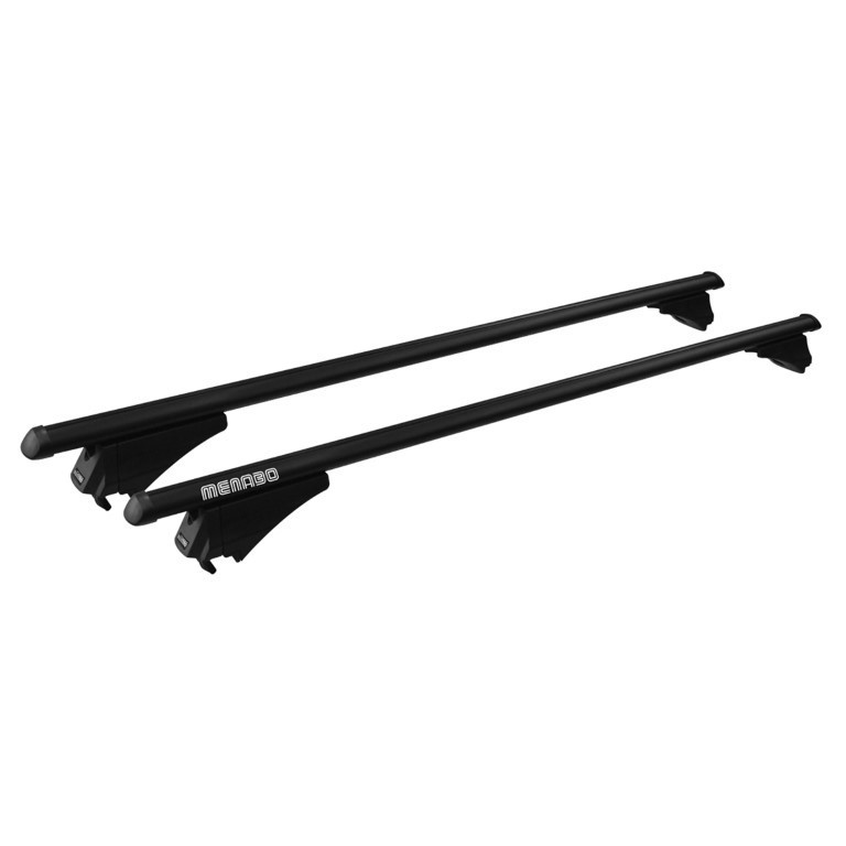 Βλησαρούλης Car Center - ΜΠΑΡΕΣ ΟΡΟΦΗΣ ΑΛΟΥΜΙΝΙΟΥ TIGER BLACK 118,5 cm ΣΕ ΜΑΥΡΟ ΧΡΩΜΑ ΓΙΑ ΟΡΟΦΗ ΜΕ FLUSH ΚΑΙ RAISED RAILS MENABO - 2 ΤΕΜ.