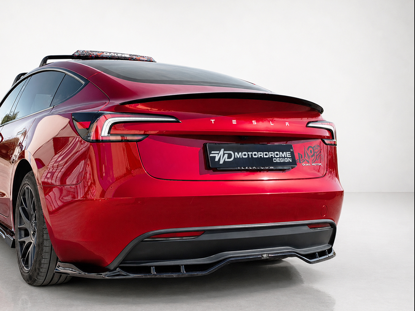 Βλησαρούλης Car Center - Motordrome - Αεροτομή για Tesla Model 3 Mk1 / Mk1 Facelift - 1 Τεμ.  (A-509)