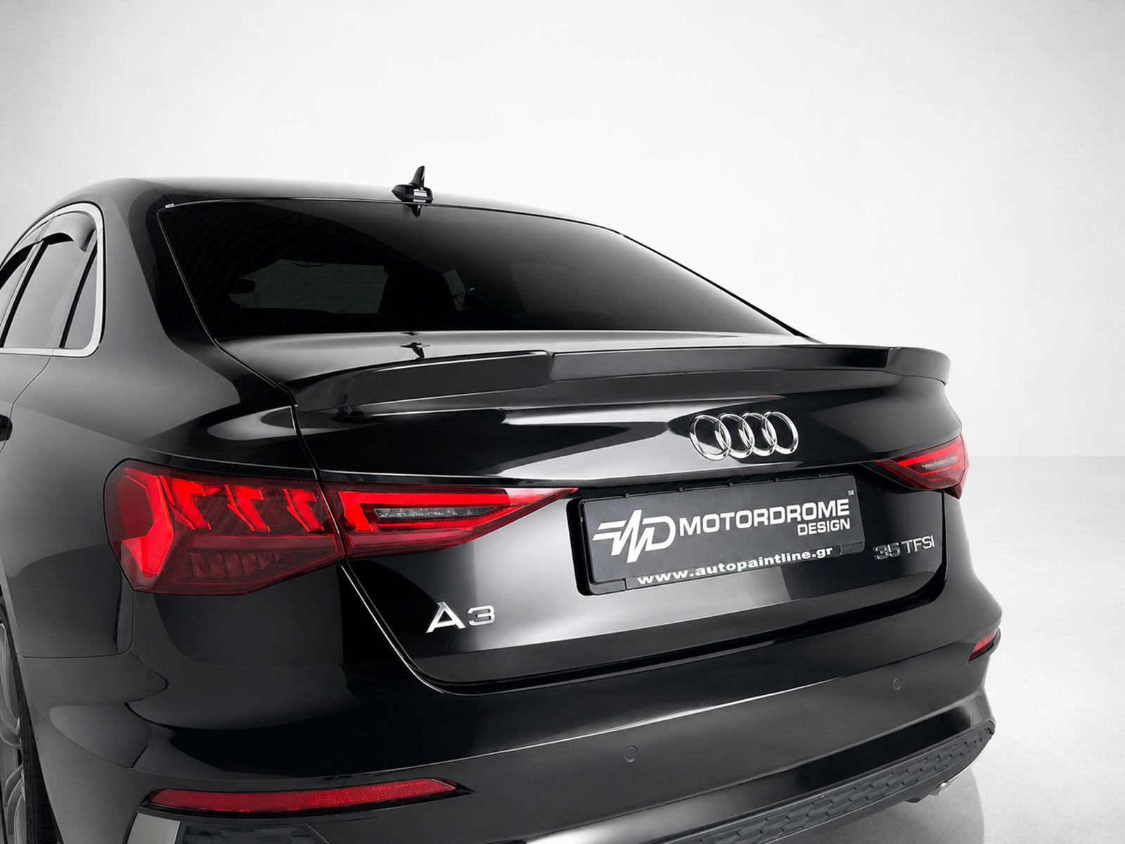 Βλησαρούλης Car Center - Motordrome - Αεροτομή για Audi A3 / A3 S-Line / S3 / RS3 Sedan 8Y - 1 Τεμ.  (A-529)