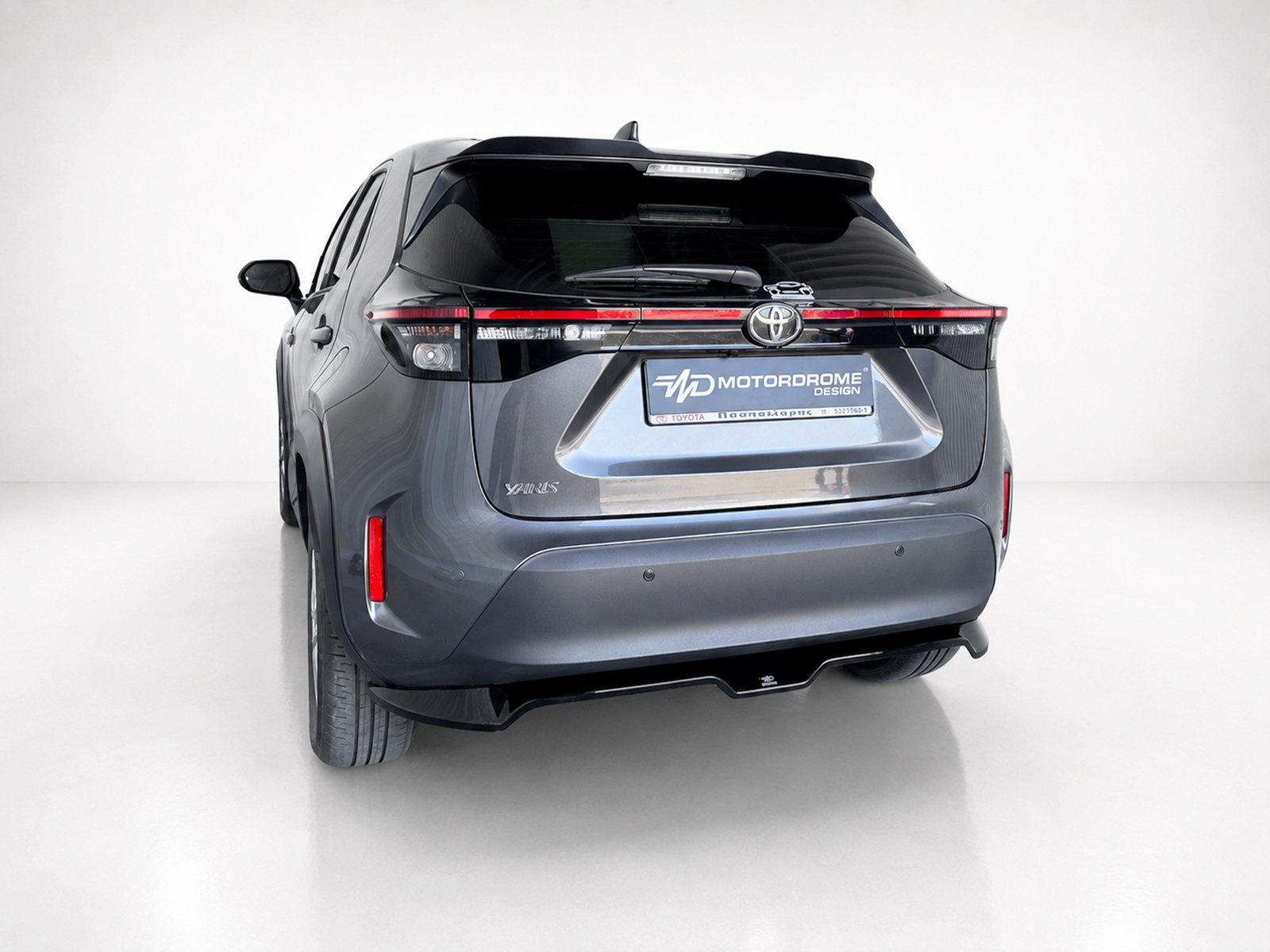 Βλησαρούλης Car Center - Motordrome - Επιπρόσθετη Αεροτομή για Toyota Yaris Cross Mk1 - 1 Τεμ.  (A-537)