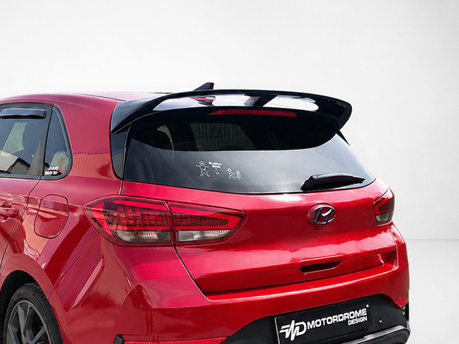 Βλησαρούλης Car Center - Motordrome - Αεροτομή Οροφής για Hyundai i30 Mk3 Hatchback (2016-) - 1 Τεμ.  (A-543)