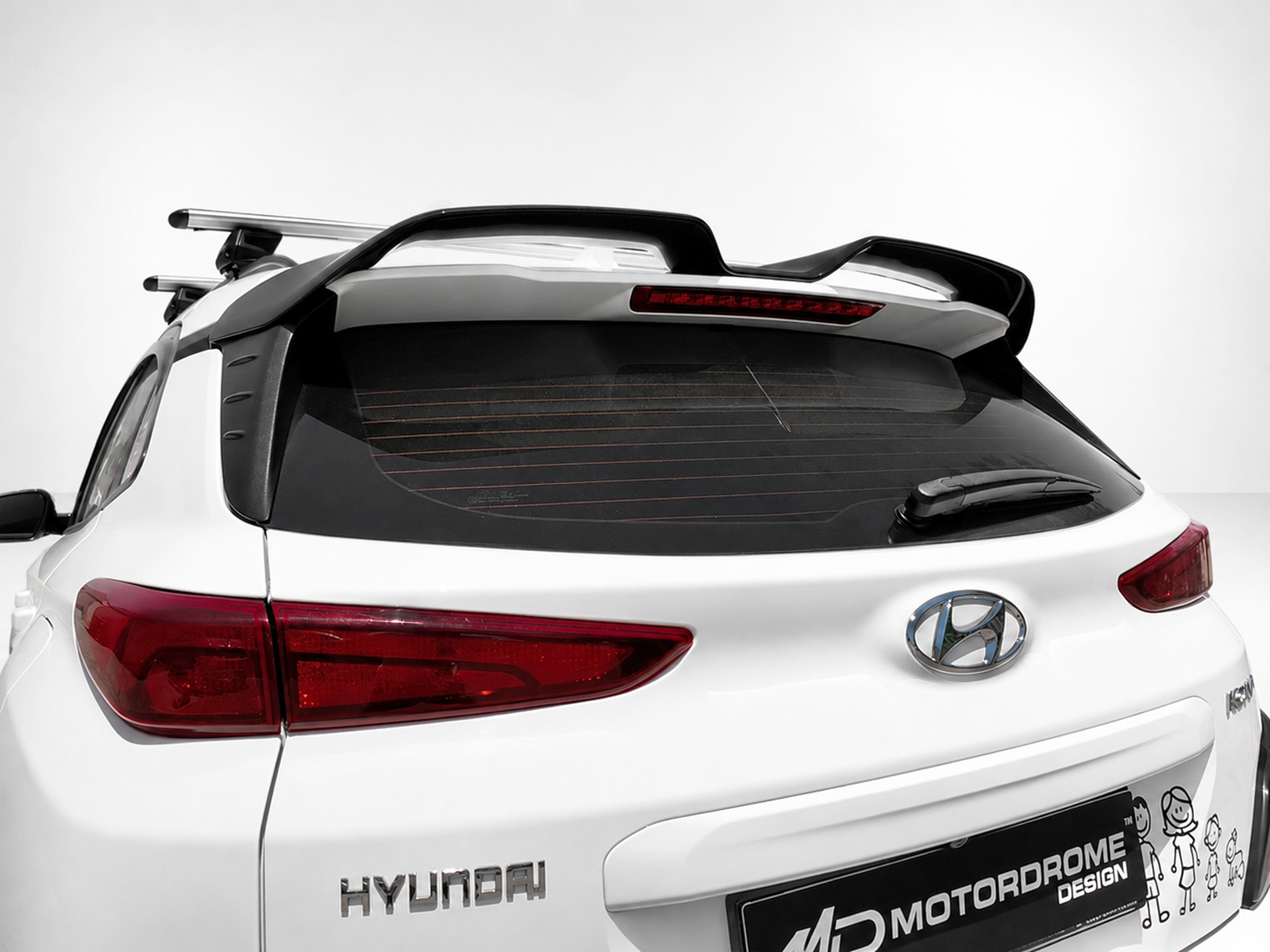 Βλησαρούλης Car Center - Motordrome - Αεροτομή Οροφής για Hyundai Kona N-Line Mk1 Facelift - 1 Τεμ.  (A-553)