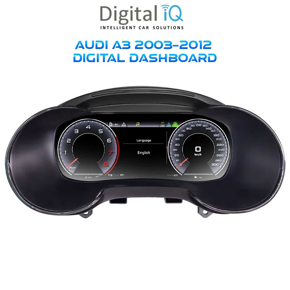 Βλησαρούλης Car Center - DIGITAL IQ DYL 914_DC (12.3in) DIGITAL INSTRUMENT CLUSTER for AUDI A3 8P mod. 2003-2012 with HDMI input