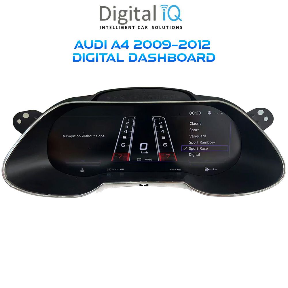Βλησαρούλης Car Center - DIGITAL IQ DYL 918_DC (12.3in) DIGITAL INSTRUMENT CLUSTER for AUDI A4 mod. 2009-2012 with HDMI input