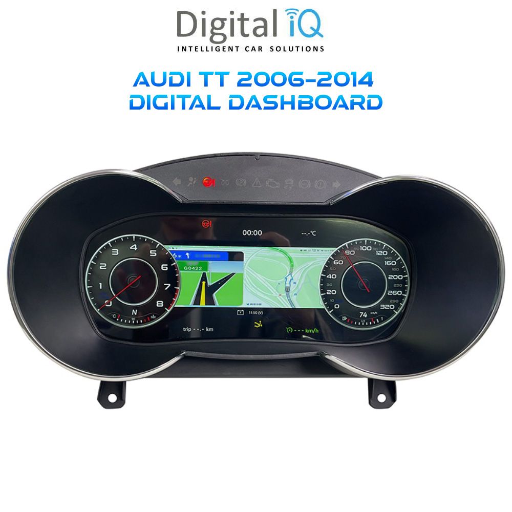 Βλησαρούλης Car Center - DIGITAL IQ DYL 909_DC (10.3in) DIGITAL INSTRUMENT CLUSTER for AUDI TT mod. 2006-2014 with HDMI input