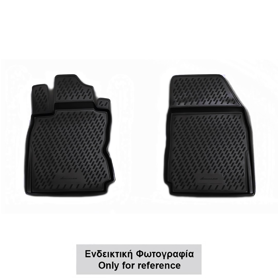 Βλησαρούλης Car Center - ΠΑΤΑΚΙΑ ΣΕ ΣΚΑΦΗ TPE ΛΑΣΤΙΧΟ ΓΙΑ FIAT DOBLO 2010+ / CARGO MAXI 2010+  ΣΕ ΜΑΥΡΟ ΧΡΩΜΑ NOVLINE - 2 ΤΕΜ.